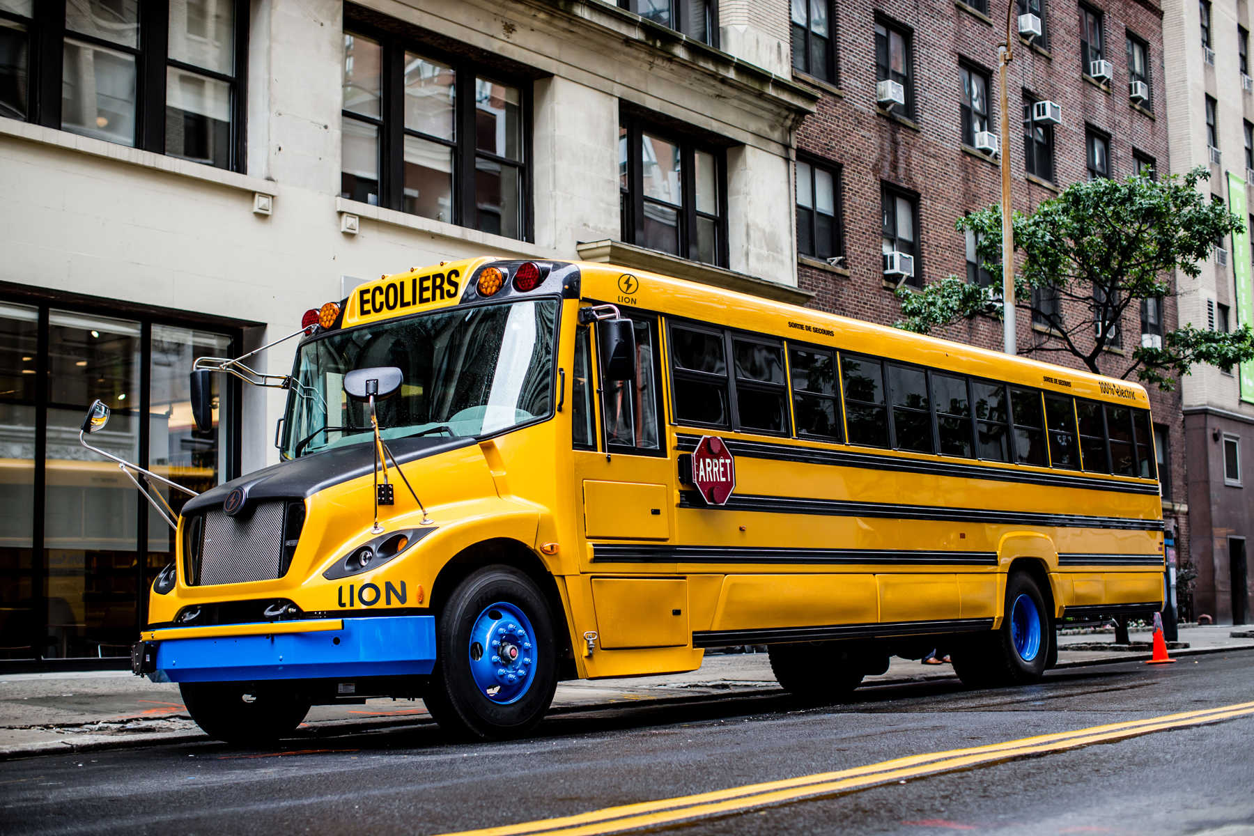 LionC All-Electric Type C School Bus