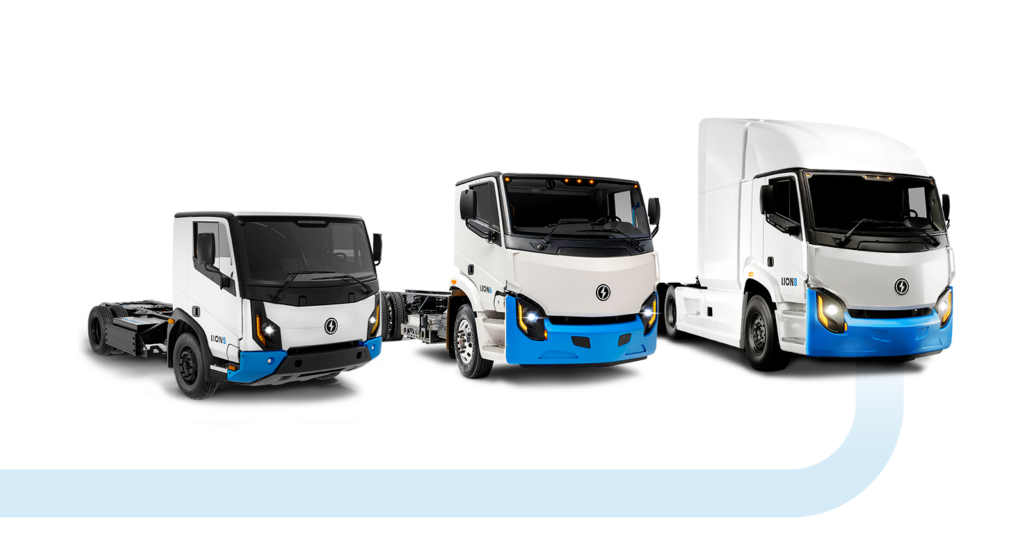 lion electric commercial truck line-up